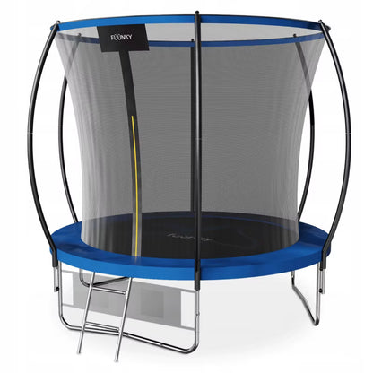 Haves trampolin 244 cm Blå med Stige og Sikkerhedsnet
