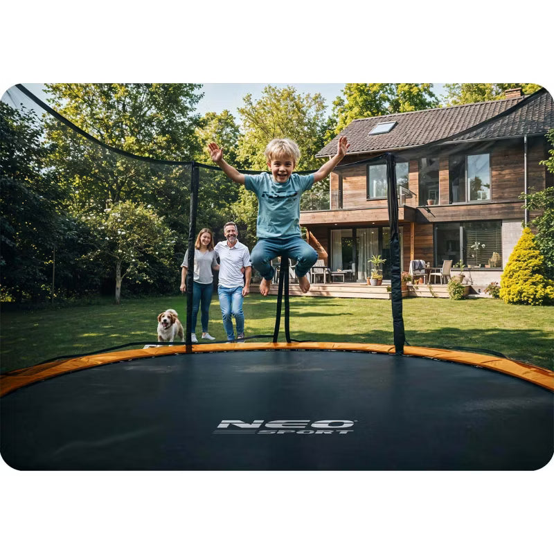 Havetrampolin 312 cm med Sikkerhedsnet NS-10C201