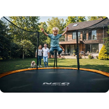 Havetrampolin 312 cm med Sikkerhedsnet NS-10C201