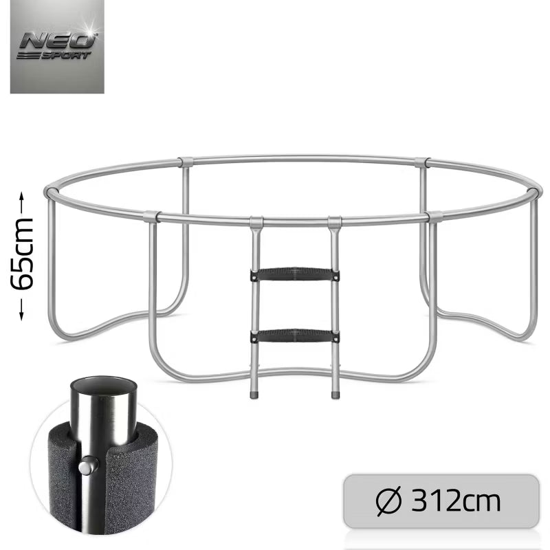 Havetrampolin 312 cm med Sikkerhedsnet NS-10C201