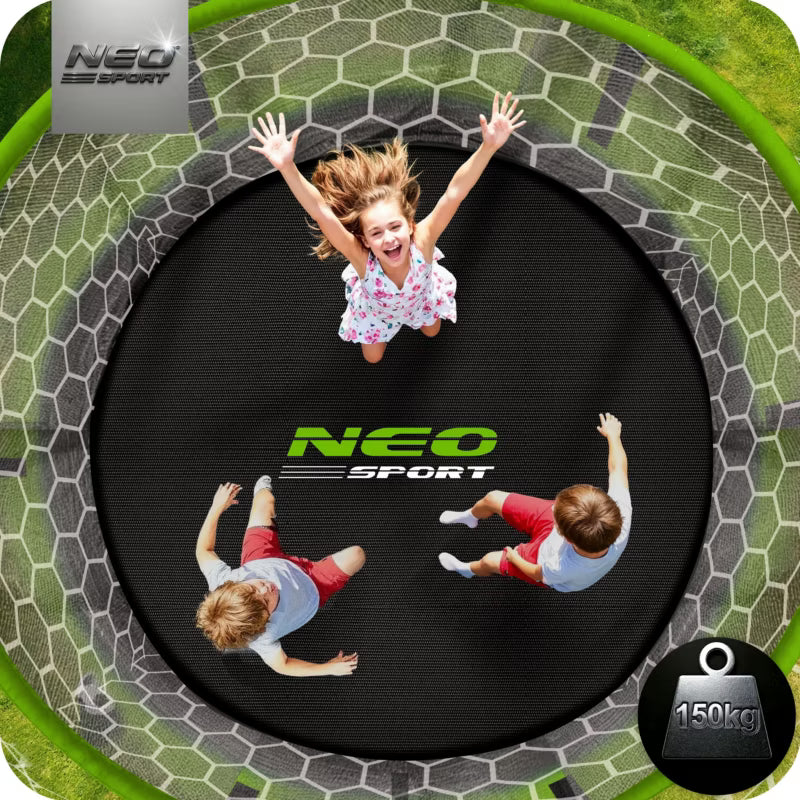 Havetrampolin 312 cm Grøn NS-10C221