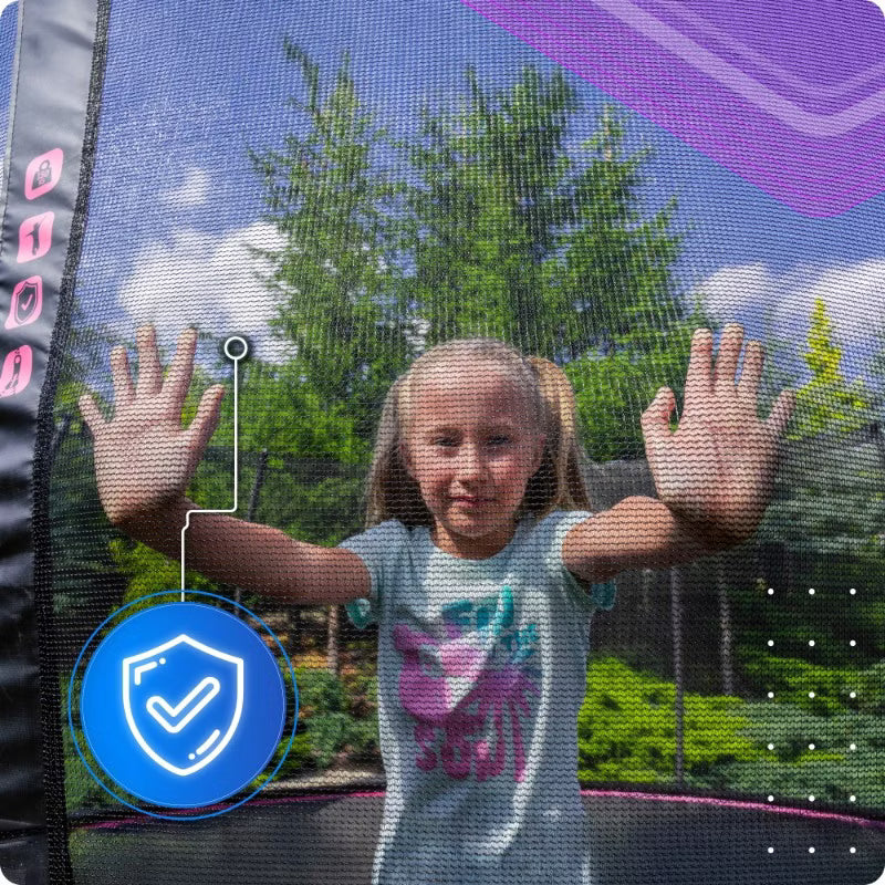 Havetrampolin 488 cm med Sikkerhedsnet og Stige