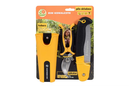 Haveværktøjssæt Havesaks og Foldesav med Hylster
