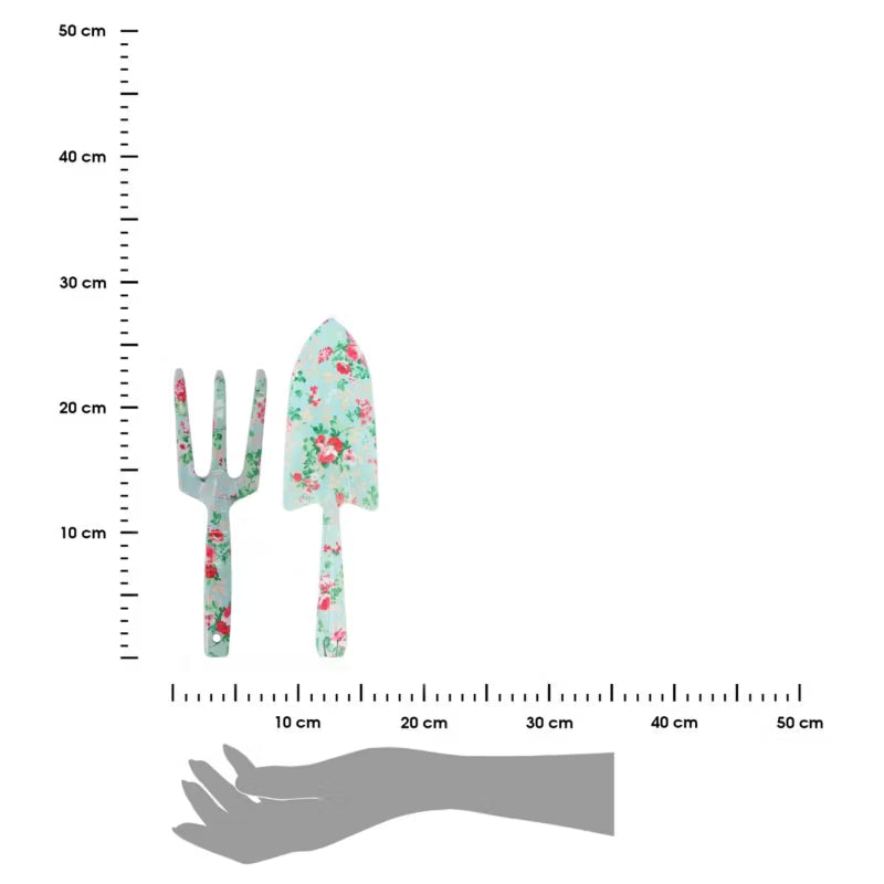 Haveværktøjssæt RD55-56-KPL 27,3x7,9 cm Blomstermønster
