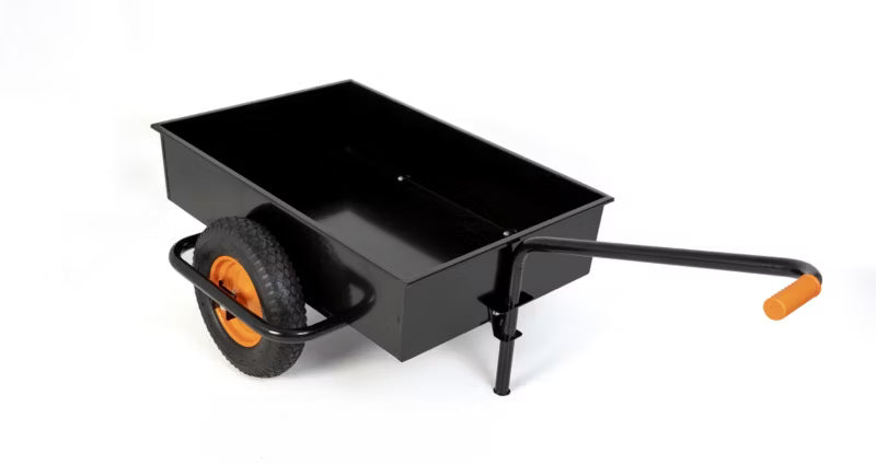 Havevogn Stål 180 Liter 390 kg Grå SB-W01