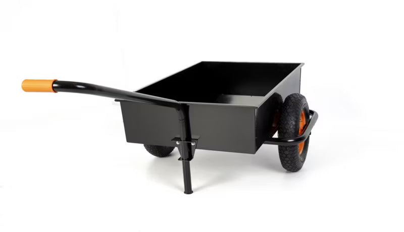 Havevogn Stål 180 Liter 390 kg Grå SB-W01