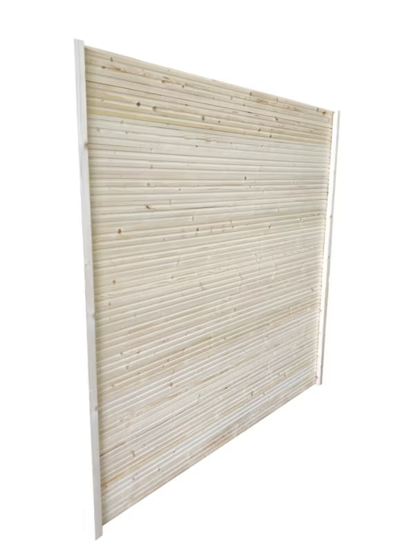 Hegn Gran Profilbrædder 173x170 cm Natur Træ
