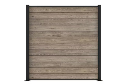 Hegnpanel Ashwood 180x180 cm Trælook