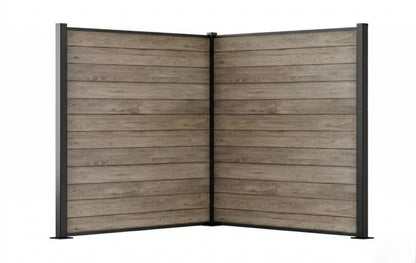 Hegnpanel Ashwood 180x180 cm Trælook