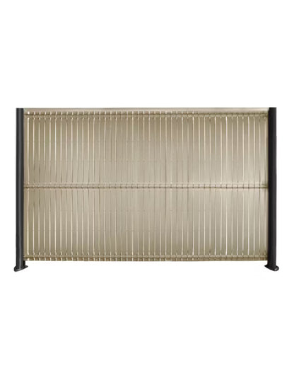 Hegnslameller 153x250 cm Beige PVC