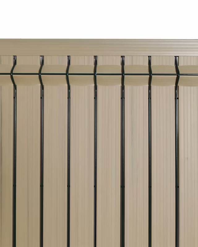 Hegnslameller 153x250 cm Beige PVC