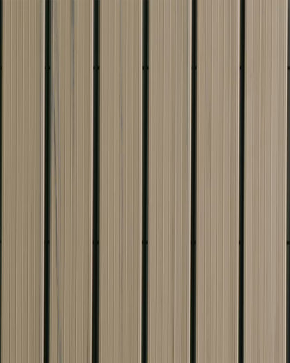 Hegnslameller 153x250 cm Beige PVC