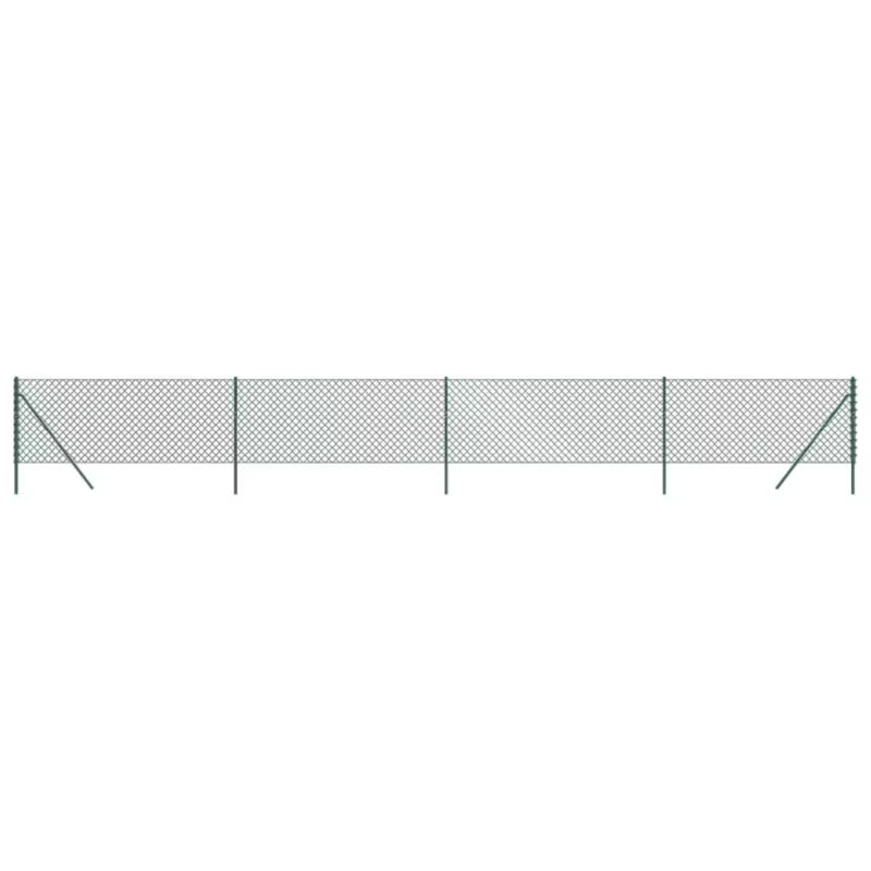 Hegnsnet 0,8x10 m Galvaniseret Stål