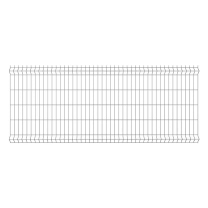 Hegnspanel 103x250 cm Antracit Tråd 4 mm