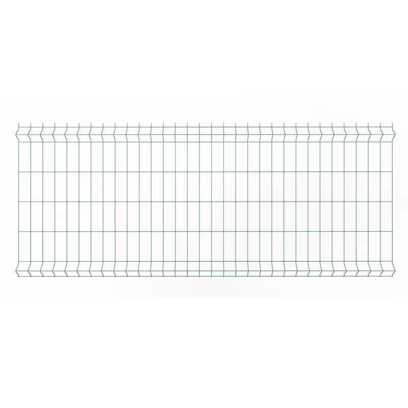 Hegnspanel 103x250 cm Grøn Stål