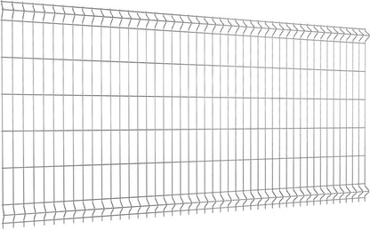 Hegnspanel 3D 123x250 cm Galvaniseret Stål 5904501382205