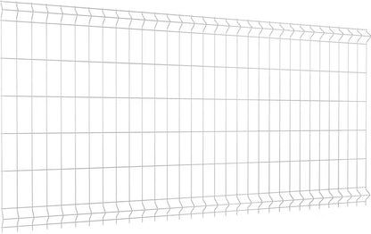 Hegnspanel 3D 123x250 cm Galvaniseret Stål
