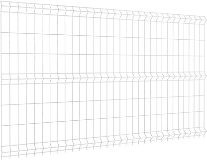 Hegnspanel 3D 153x250 cm Galvaniseret Stål