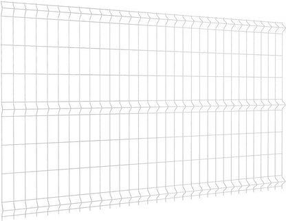 Hegnspanel 3D 153x250 cm Galvaniseret Stål