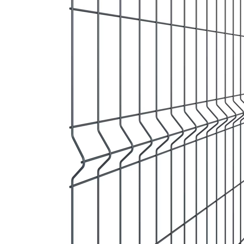 Hegnspanel 3D 173x250 cm Antracit Tråd 4 mm