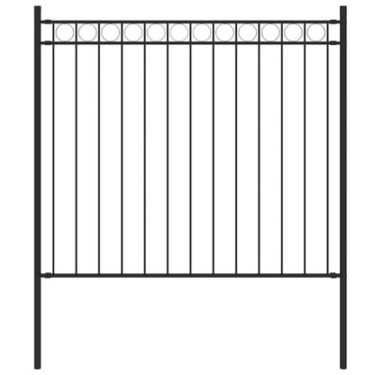 Hegnspanel 80x130 cm Stål