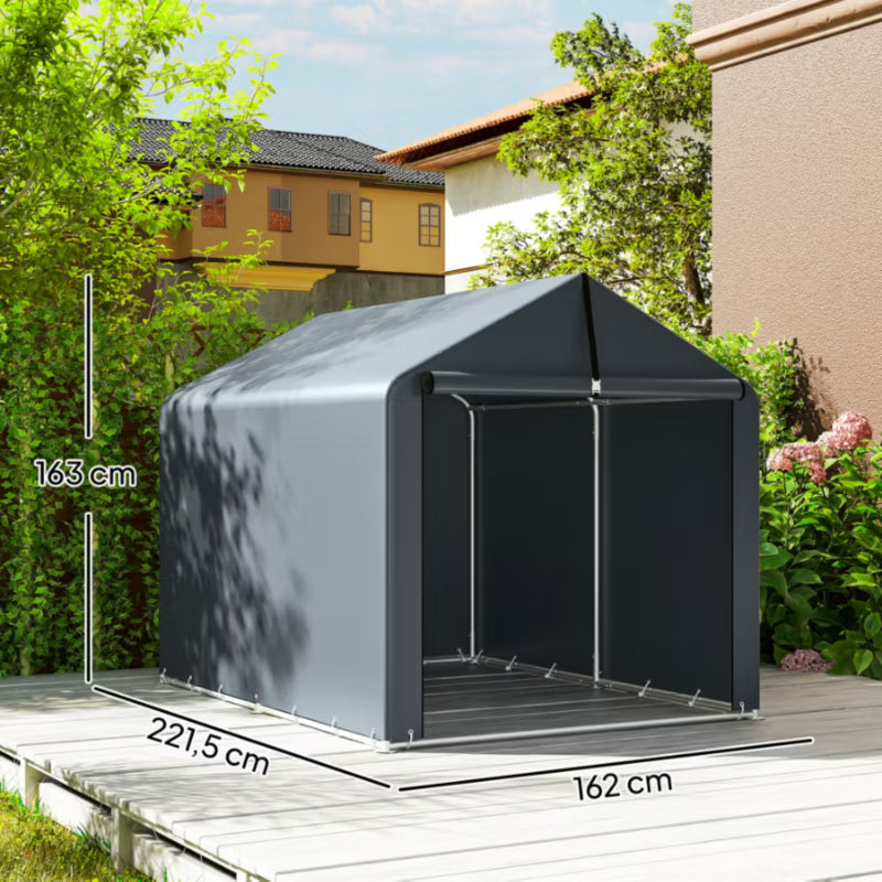 Hegnspanel Dekorativt 300x70 cm Sort Stål