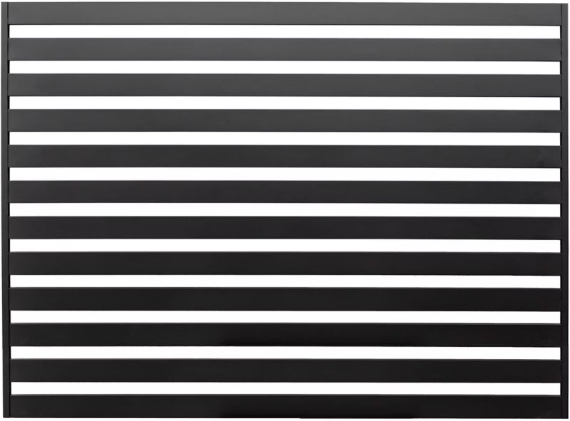 Hegnspanel Lara 2 200x145 cm Sort Stål
