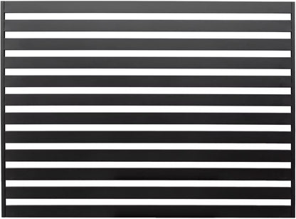 Hegnspanel Lara 2 200x145 cm Sort Stål