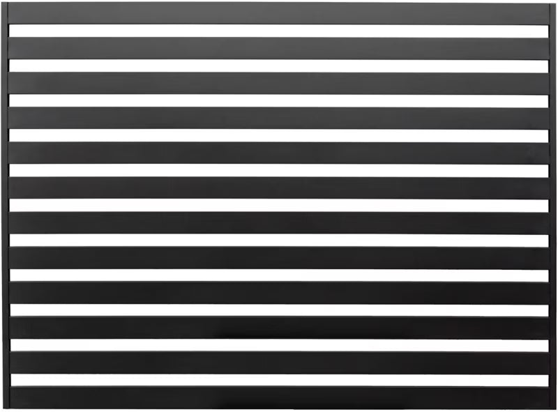 Hegnspanel Lara 2 200x145 cm Sort Stål