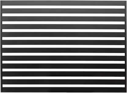 Hegnspanel Lara 2 200x145 cm Sort Stål