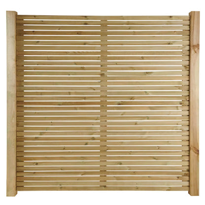 Hegnspanel Lemhi 180x180 cm Grøn Træ