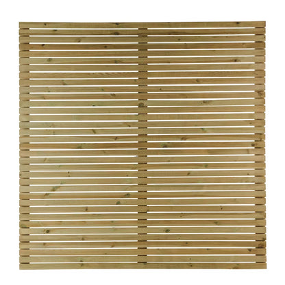 Hegnspanel Lemhi 180x180 cm Grøn Træ