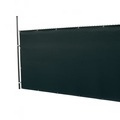 Hegnsskjul 1,2x10 m Grøn