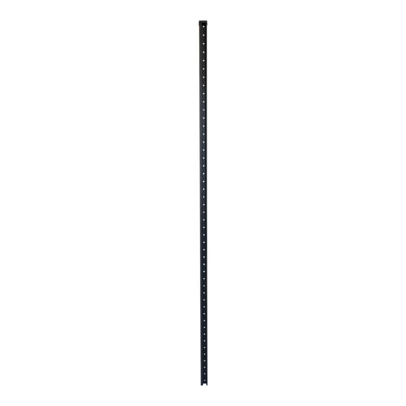Hegnssøjle Neva 5x5 cm 240 cm Mørkegrå