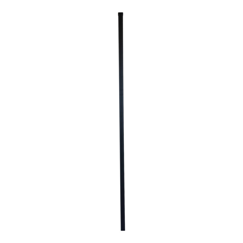 Hegnssøjle Neva 5x5 cm 240 cm Mørkegrå