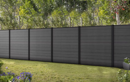 Hegnssøjle 245 cm Aluminium til Nedgravning