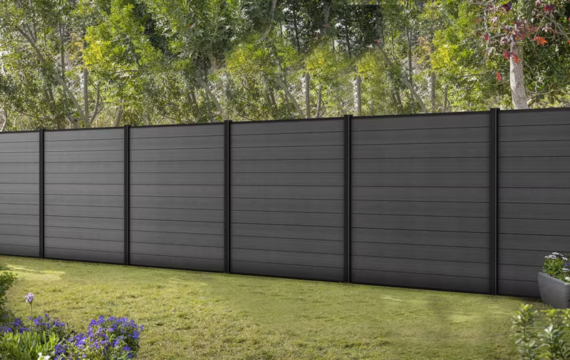 Hegnssøjle 245 cm Aluminium til Nedgravning