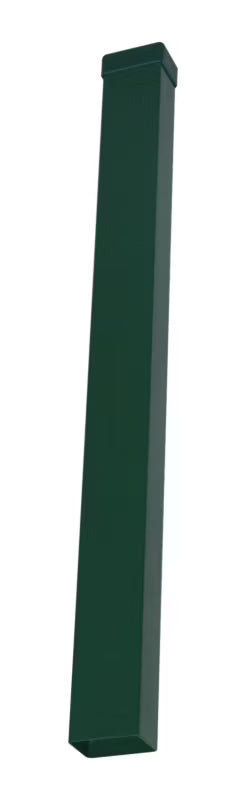 Hegnssøjle 6x4x150 cm Grøn Stål