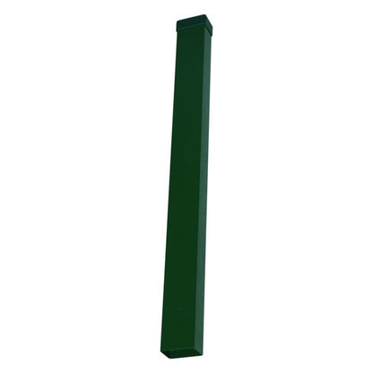 Hegnssøjle 6x4x180 cm Grøn Galvaniseret Stål