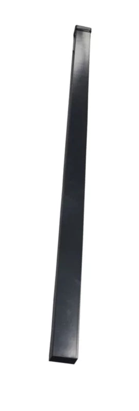 Hegnssøjle 6x4x200 cm Galvaniseret Antracit UO3-WF19-153