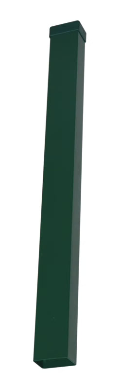 Hegnssøjle 6x4x200 cm Grøn Galvaniseret Stål