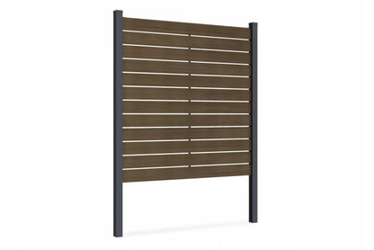 Hegnssøjle Aluminium NEO 7,5x7,5x240 cm Antracit