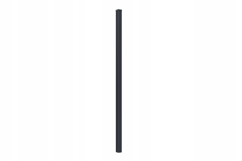Hegnssøjle Aluminium NEO 7,5x7,5x240 cm Antracit