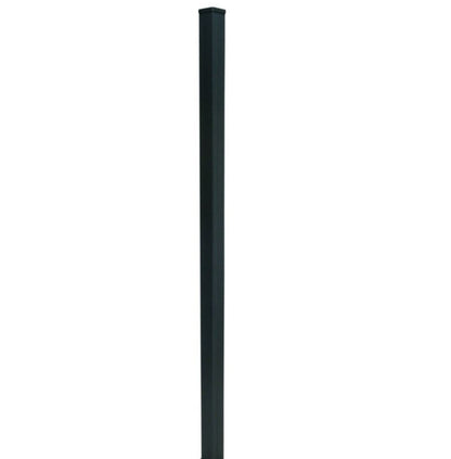 Hegnssøjle Neva 183 cm Koksgrå Aluminium