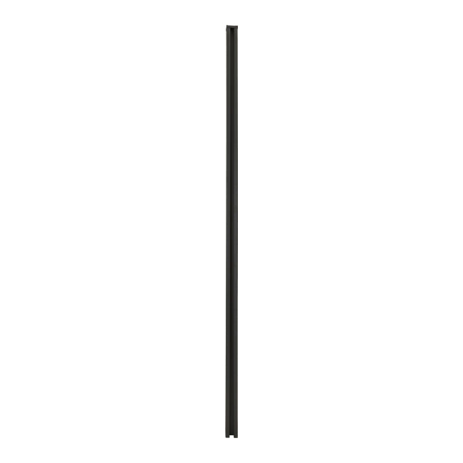 Hegnssøjle Neva 7x7x240 cm Grå Stål
