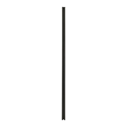 Hegnssøjle Neva 7x7x240 cm Grå Stål