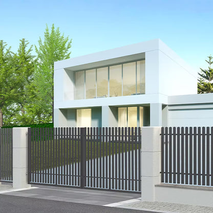 Hegnssolpe Daria 2 5x5x200 cm Antracit Galvaniseret