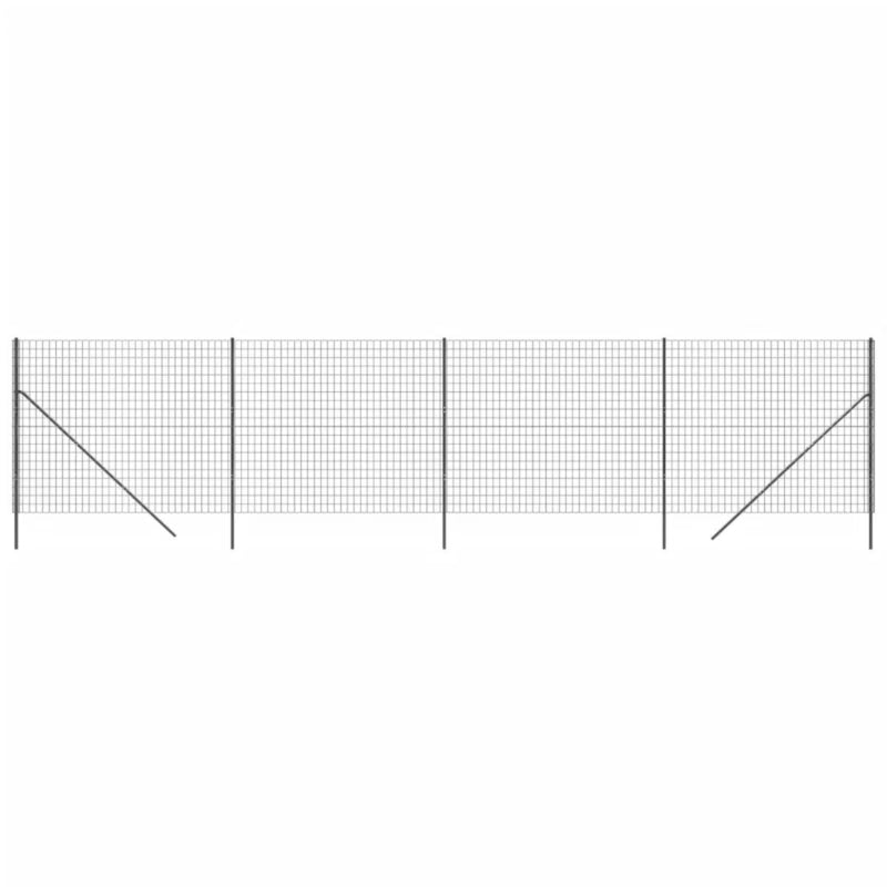 Hegnstråd 1,4x10 m Galvaniseret Stål med PVC