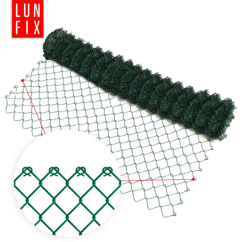 Hegnstråd 125 cm 25 m Grøn