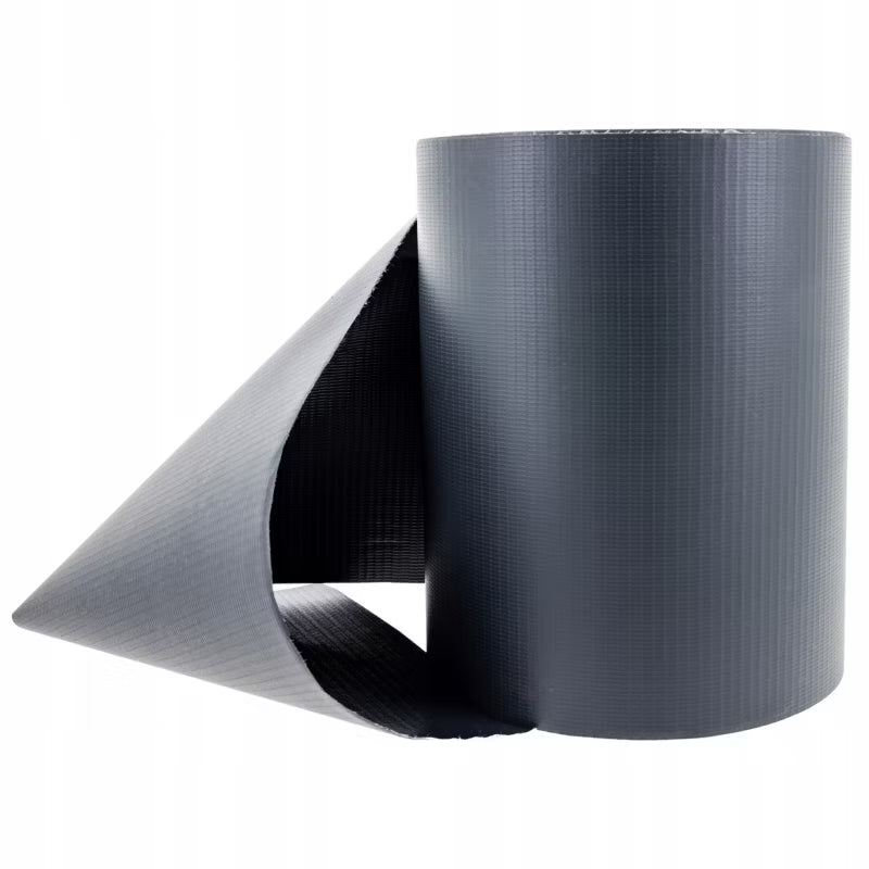Hegnstrimmel 19 cm x 35 m Antracit Grå